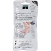Earth Therapeutics Purifying Charcoal Gentle Peeling Foot Mask