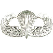 Sta-Brite Army Basic Parachutist Badge, Full Size