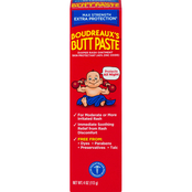 Boudreaux's Butt Paste Maximum Strength Diaper Rash Ointment Tube 4 oz.