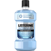 Listerine Ultraclean Zero Alcohol Arctic Mint Mouthwash 1 L.