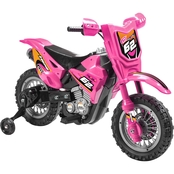 Blazin' Wheels Pink 6V Dirt Bike
