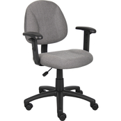 Presidential Seating Boss Deluxe Posture Chair with Adjustable Arms