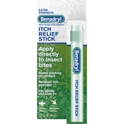 Benadryl Extra Strength Antihistamine Itch Relief Stick Travel Size 0.47 Oz.