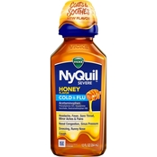 Vicks Nyquil Severe Honey Cold and Flu 12 oz.