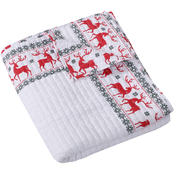 Levtex Home Rudolph Quilted Throw 50 in. x 60 in.