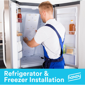 Handy Refrigerator or Freezer Installation