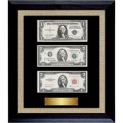 American Coin Treasures Framed Historic Currency Collection