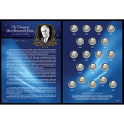American Coin Treasures Complete Silver Roosevelt Dime Collection 1946-1964