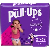 Pull-Ups Girls Learning Design Training Pants Jumbo 2T-3T (18-34 lb.)