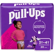 Pull-Ups Girls Learning Design Training Pants Jumbo 3T-4T (32-40 lb.)