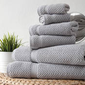 Ozan Premium Home Maui Luxury 100% Turkish Cotton 6 pc. Towel Set