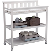 Delta Children Flat Top Changing Table with Wheels