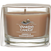 Yankee Candle Amber and Sandalwood Filled Votive Mini Candle