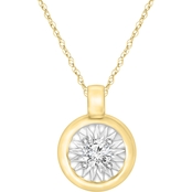Adorne 10K Yellow Gold Diamond Accent Fashion Pendant