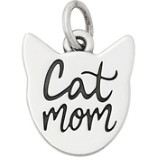 James Avery Sterling Silver Cat Mom Charm