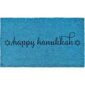 Callowaymills Happy Hanukkah 17 x 29 in. Doormat