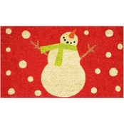 Callowaymills Holiday Snowman Doormat