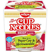 Nissin Cup O'Noodles Beef Flavor 2.25 oz.
