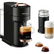 Nespresso by De'Longhi Premium Coffee and Espresso Maker with Milk Frother