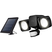 Ring Smart Light Solar Floodlight with Motion Sensor, Black