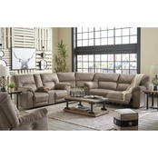 Signature Design by Ashley Cavalcade Power Reclining 4 pc. Sectional with Recliner