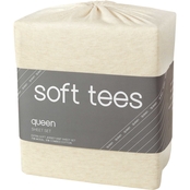 Royale Linens Soft Tees Luxury Cotton Modal Ultra Soft Jersey Knit Twin Sheet Set