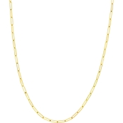 14K Yellow Gold 2.6mm 20 in. Paper Clip Chain