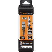 ToughTested 4 ft. 3 in 1 Cable with USB-C / Micro / Lightning Tips