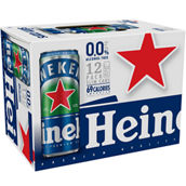 Heineken Non-Alcoholic Beer 11.2 oz. Cans 12 pk.
