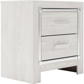 Signature Design by Ashley Altyra 2 Drawer Nightstand