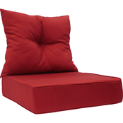 Outdoor Decor Ruby Red Deep Seat Chair Cushion