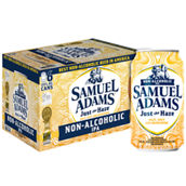 Samuel Adams Just The Haze Non-Alcoholic Beer 12 oz. Cans 6 pk.