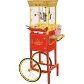 Nostalgia Electrics 53-in. Tall 8 oz. Popcorn 8 oz. Kettle Cart