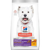 Hill's Adult Sensitive Stomach and Skin Small Bites Chicken Dog Food 4 lb.