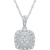 Sterling Silver 1/10 CTW Diamond Pendant