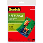 Scotch Single-Sided Laminating Sheets 9 x 12 in.