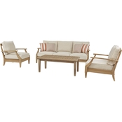 Signature Design by Ashley Clare View 4 pc. Outdoor Sofa Set