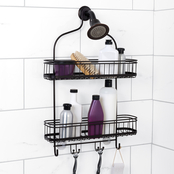 Zenna Home Extra Wide Over the Shower Caddy