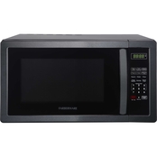 Farberware Classic 1.1 cu. ft. 1000W Microwave Oven in Black Stainless Steel