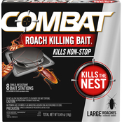 Combat Large Roaches Roach Killing Bait Station 8 ct.