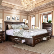Furniture of America Brandt Bed with Storage