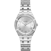 Guess Women's Stainless Steel Crystal Watch GW0033L1
