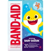 Band-Aid Baby Shark Assorted Bandages 20 ct.