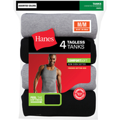 Hanes Soft and Breathable Tank Top 6 pk., Assorted