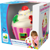 The Learning Journey Cupcake Shape Sorter Toy