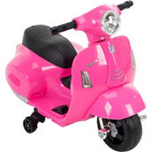 Huffy Vespa Ride On  6V Scooter, Pink