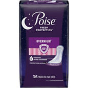 Poise Overnight Ultimate Absorbency Incontinence Pads 39 ct.