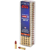 CCI Clean High Velocity 22 Long Rifle 40 Gr. Lead Round Nose, 100 Rnd