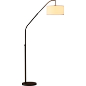 Artiva USA Ariana 80 Extendable LED Arched Floor Lamp with Dimmer