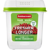 Rubbermaid FreshWorks 7.2 cup Medium Container with Lid